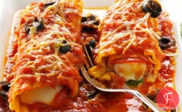 Pizza-Syle Manicotti