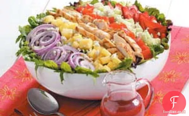 Insalata di pollo alla fragola