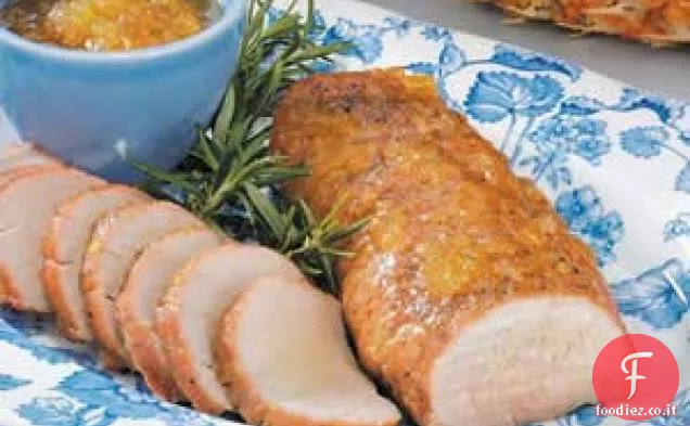 Filetto di maiale glassato