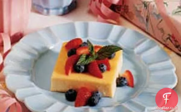 Quadrati di cheesecake