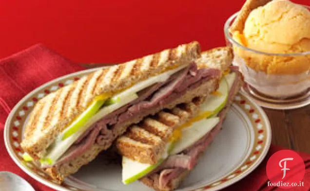 Panini alla mela e Manzo