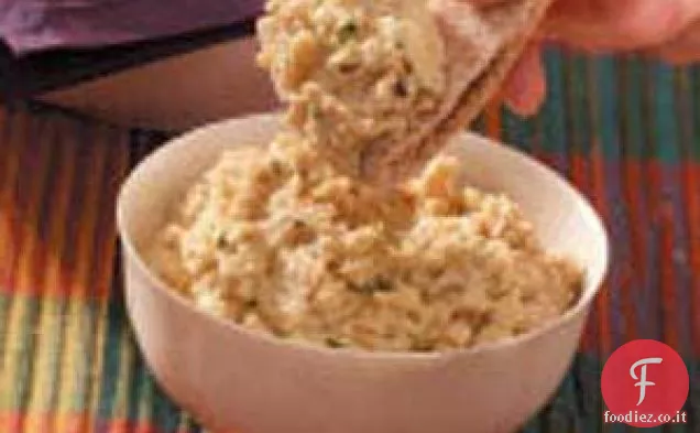 Tuffo veloce di fagioli all'aglio