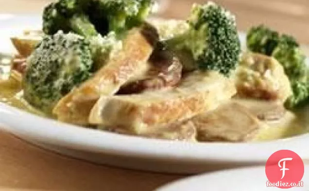 Broccoli Pollo Patate Parmigiano