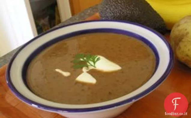 Zuppa di fagioli neri II