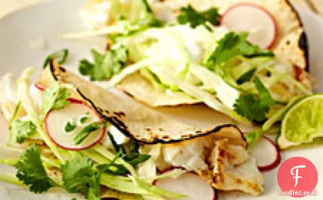 Tacos di pesce alla griglia