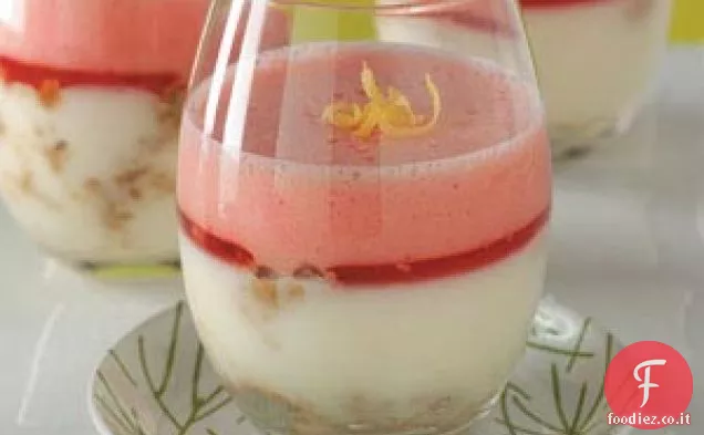 Semifreddi di Cheesecake alla limonata