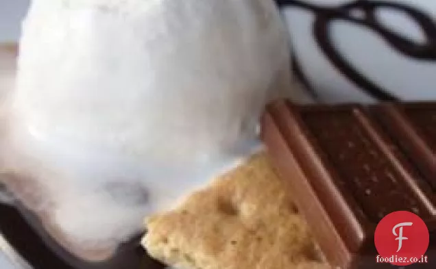 Gelato al cracker Graham
