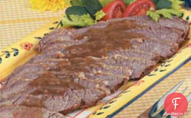 Petto di manzo in sugo