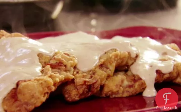 Bistecca di pollo fritto