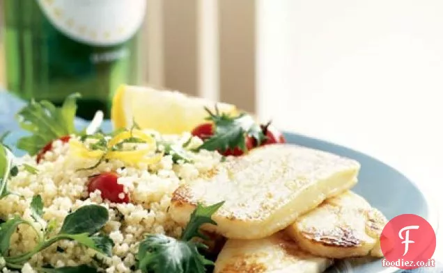 Halloumi con Couscous e Verdure