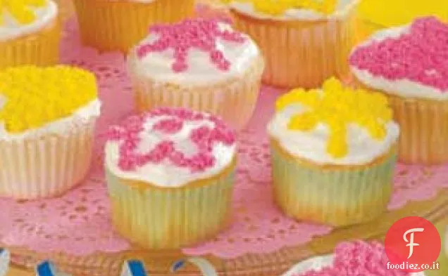 Cupcakes con glassa di panna montata
