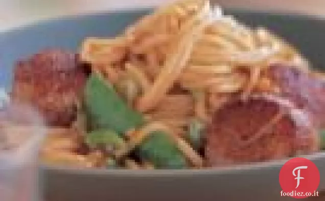 Capesante a cinque spezie con tagliatelle