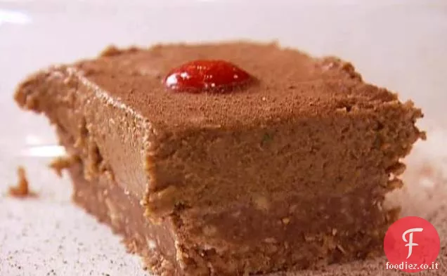 Torta al cioccolato crudo