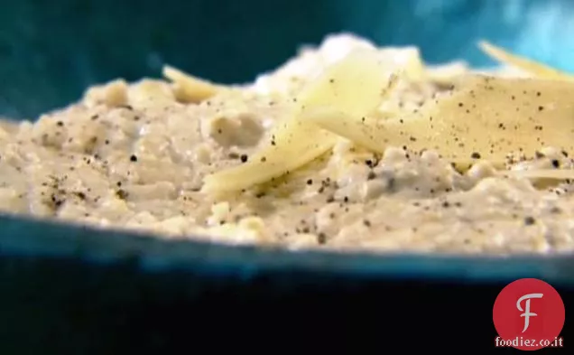 Grane macinate in pietra con Gruyere