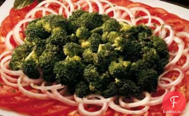 Basilico Broccoli / Piatto di pomodori