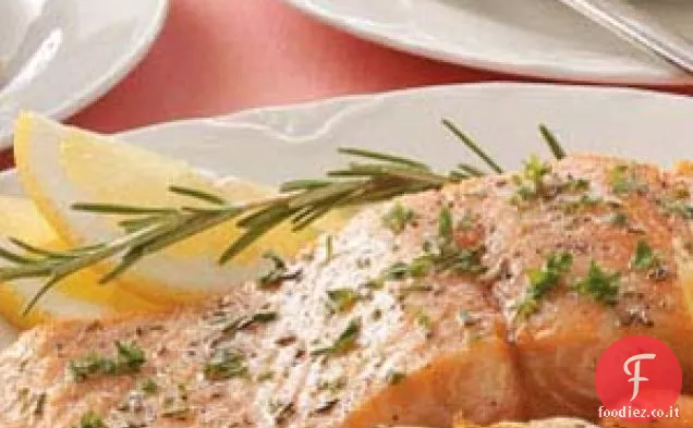 Aglio-Burro Salmone al forno