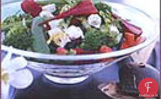 Insalata di verdure tritate