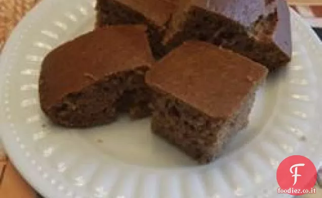Torta di patate dolci rimasta per le vacanze
