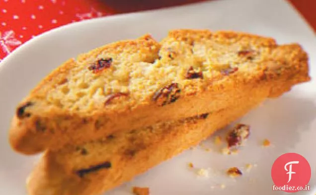 Biscotti al Cioccolato Bianco-Cranberry