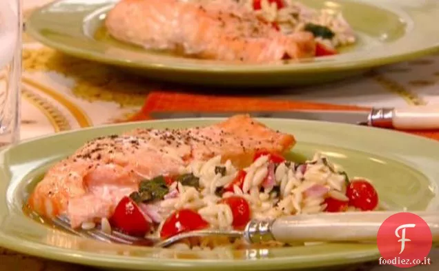 Miele Senape Filetti di salmone glassati