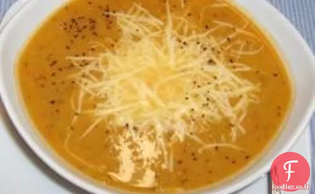 Zuppa di piselli dolci affumicati