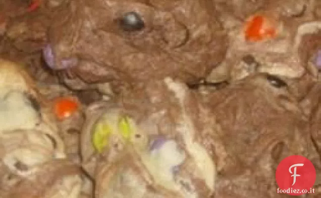 Biscotti di marmo con scaglie di cioccolato