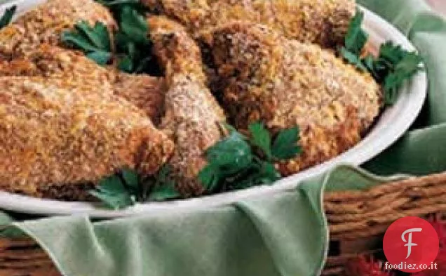 Pollo di patate croccanti