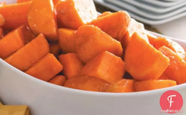 Patate dolci glassate