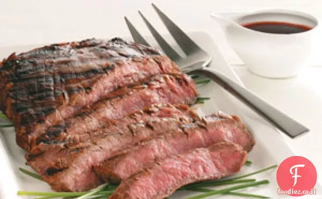 Bistecca al fianco alla griglia