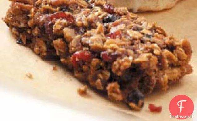 Barrette di granola alle bacche