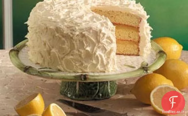 Torta al limone a triplo strato