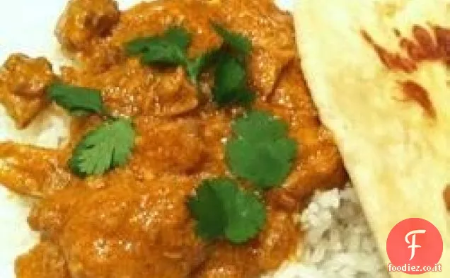 Pollo al burro a fornello lento