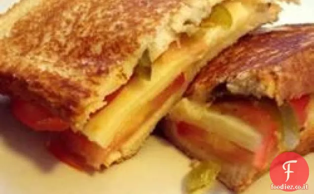 Panino al pomodoro verde fritto