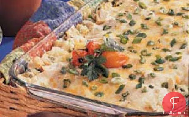 Lasagne al peperoncino di pollo