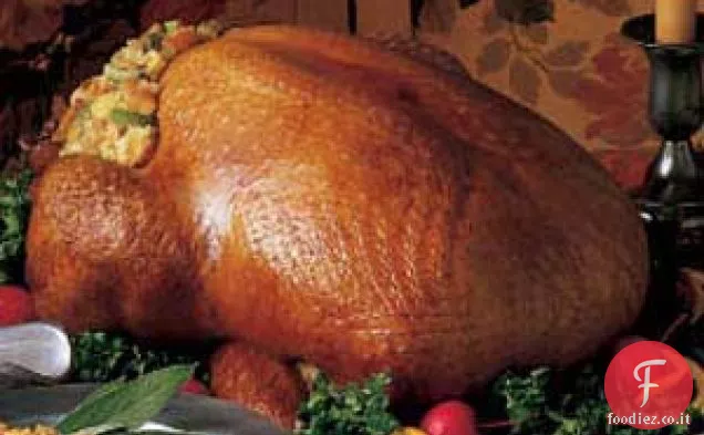 Tacchino con salsa di pane di mais