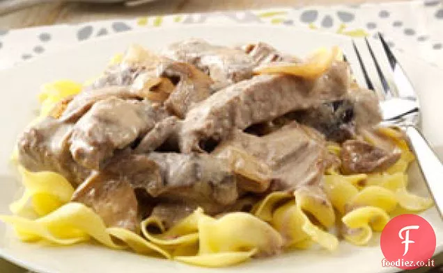 Stroganoff a cottura lenta