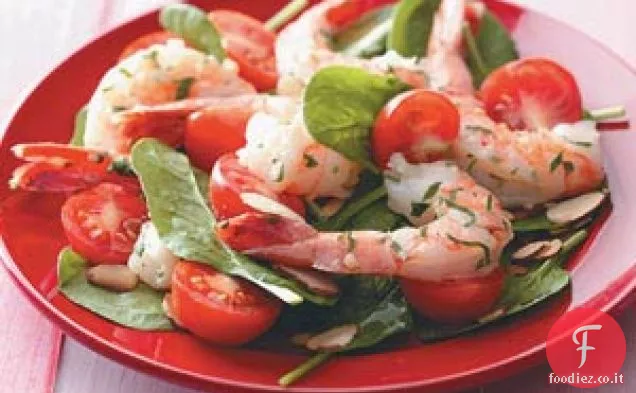 Insalata di gamberetti Spinaci