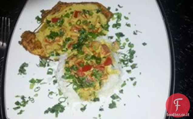 Pollo brasiliano con latte di cocco