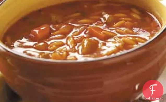 Zuppa di Pomodoro e Basilico Orzo