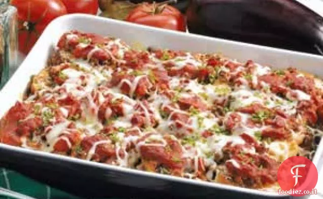 Parmigiana di melanzane muscolosa