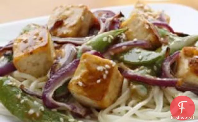 Tofu arrosto di sesamo-acero