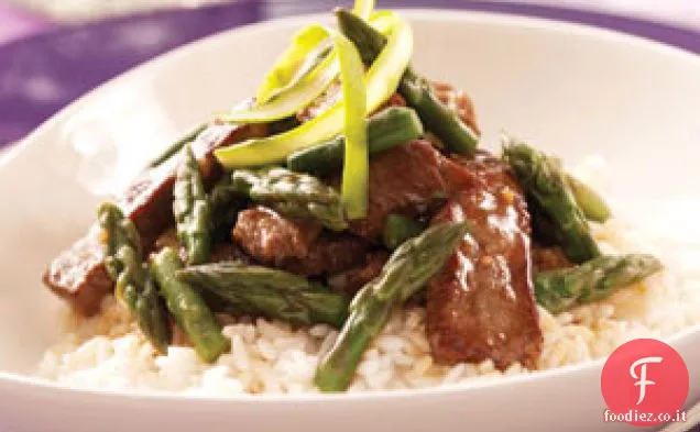 Gingered Beef Stir-Fry per 2