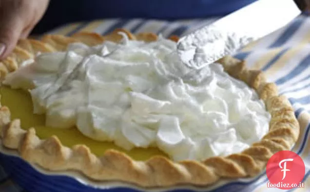 Gustosa torta di meringa al limone