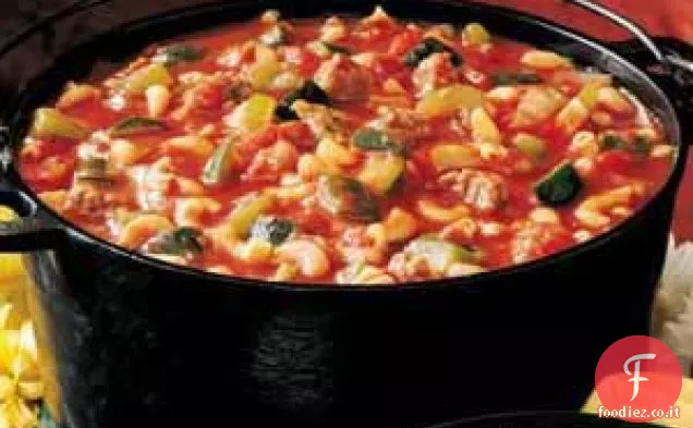 Zuppa di zucchine piccanti