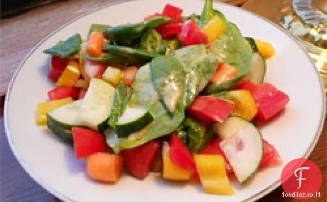 Condimento per insalata di dragoncello cremoso