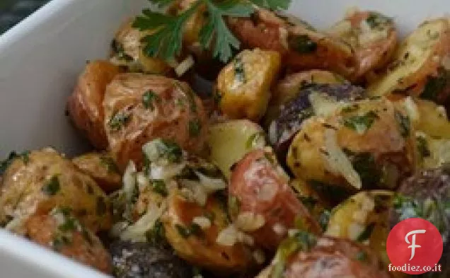 Insalata di patate arrosto con olive