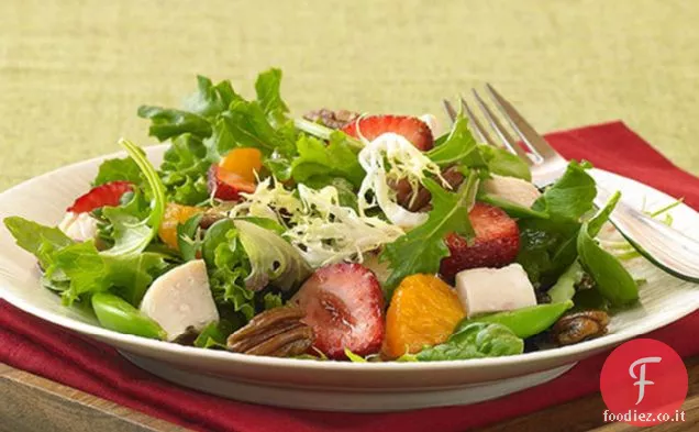 Insalata di pollo e agrumi
