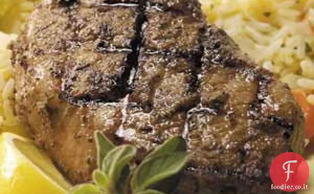 Braciole di maiale greco