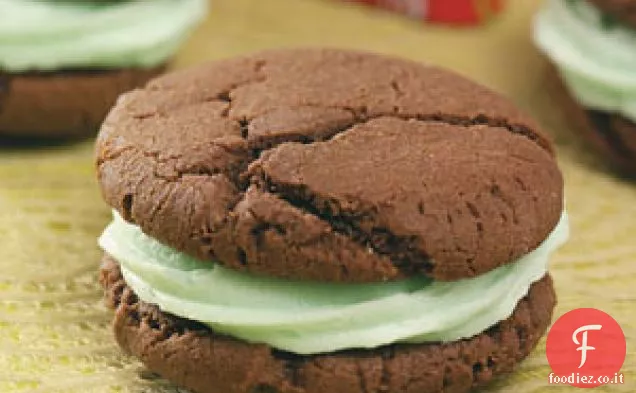 Biscotti al cioccolato alla menta