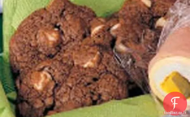 Biscotti al cioccolato doppio chip
